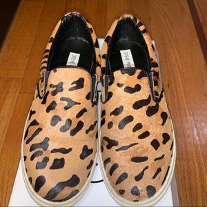 Steve Madden Leopard Slip On Sneaker